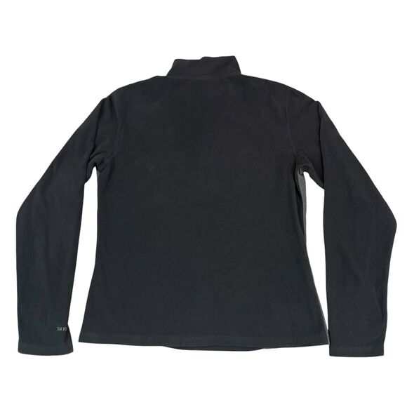 The North Face TKA 100 Pullover Women's M Black & Gray Fleece 1/4 Zip Mock Neck - Picture 8 of 16